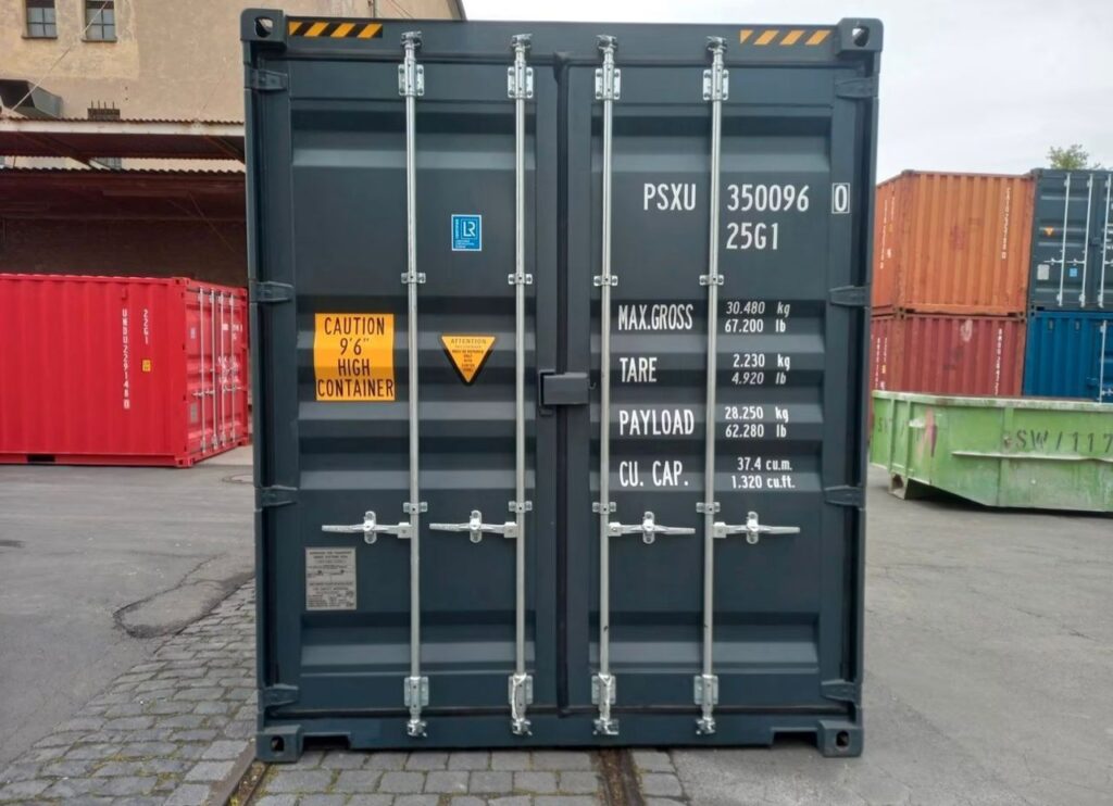 Conteneur 20 Pieds High Cube – Comme Neuf – Premier Voyage Stockage Sécurisé