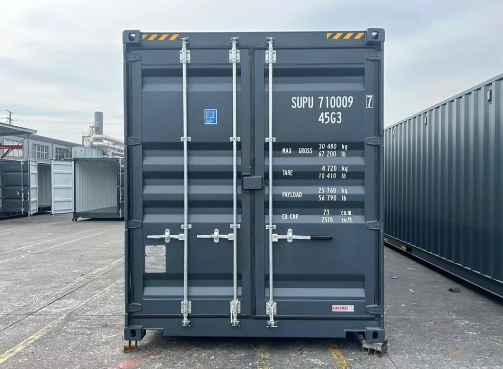 Conteneur 40 Pieds High Cube Open Side – Comme Neuf – Premier Voyage