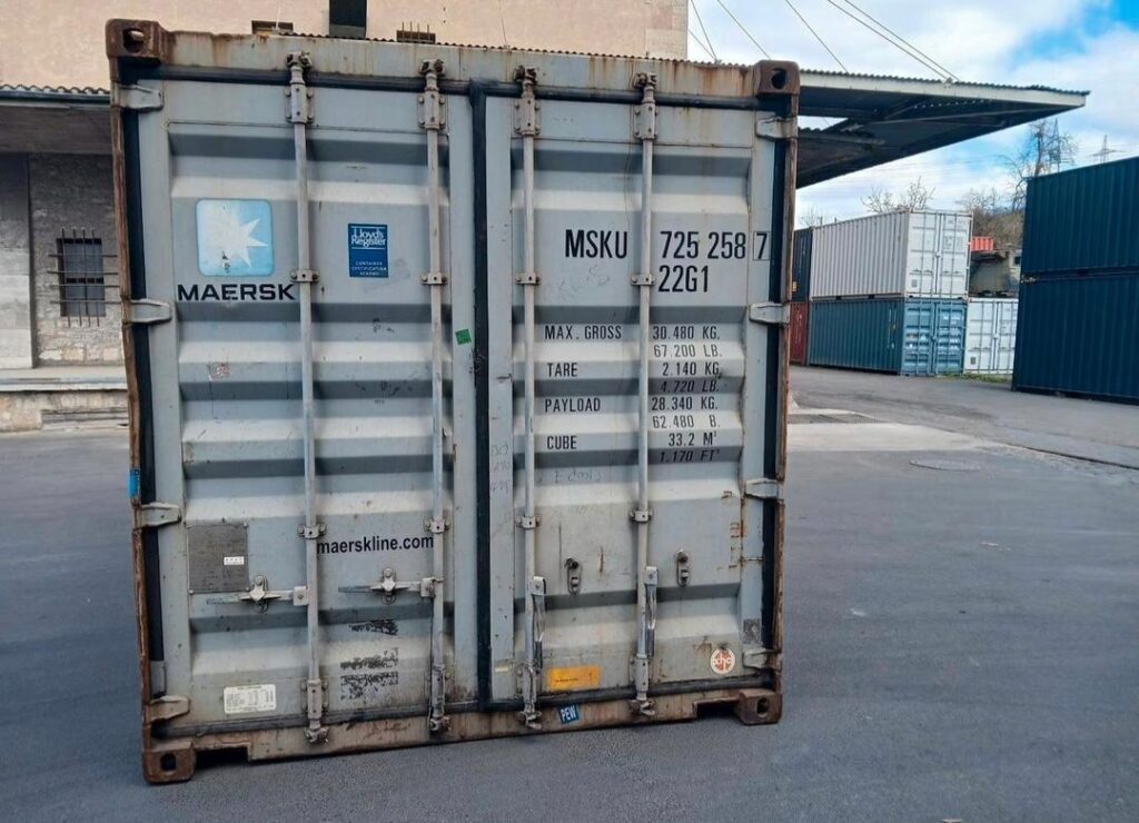Conteneur 20 Pieds Dry – Occasion Étanche – Idéal Stockage Sec et Sécurisé