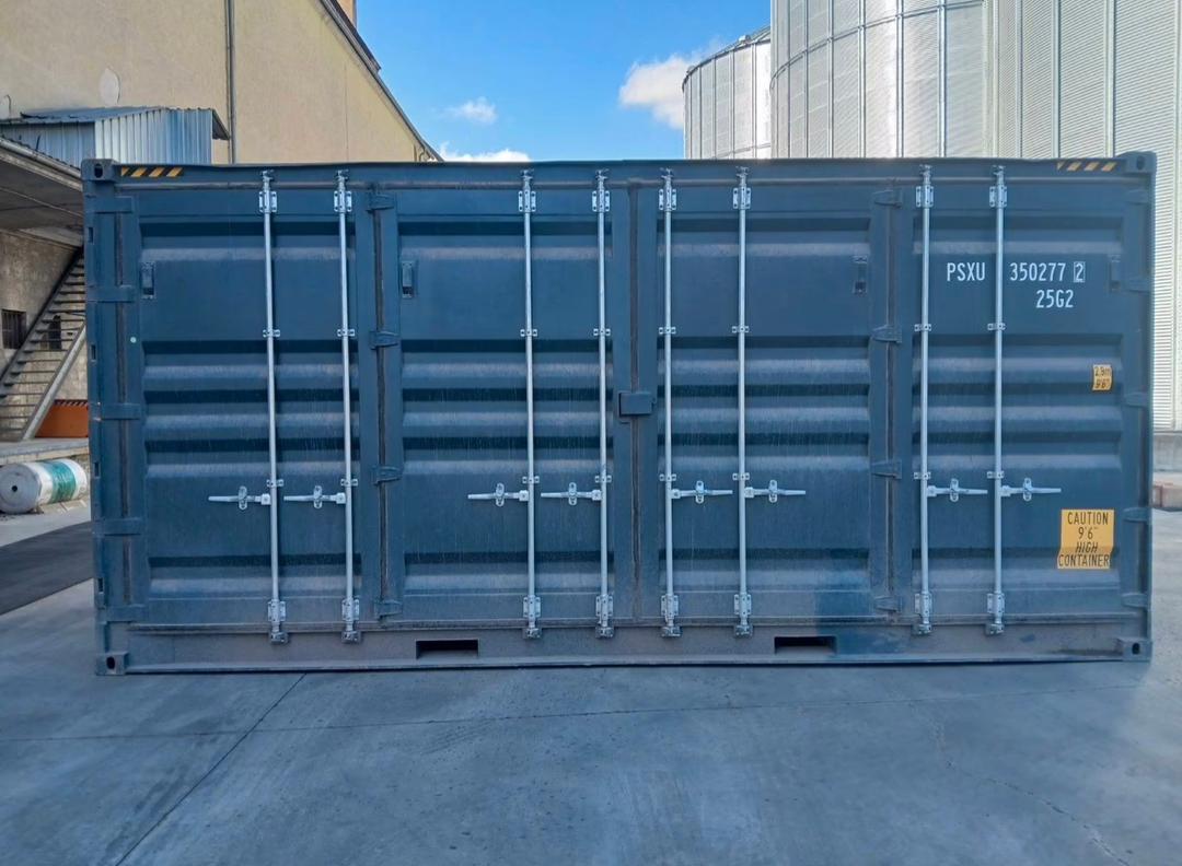 Conteneur 20 Pieds Open Side High Cube – Comme Neuf – Accès Latéral Total
