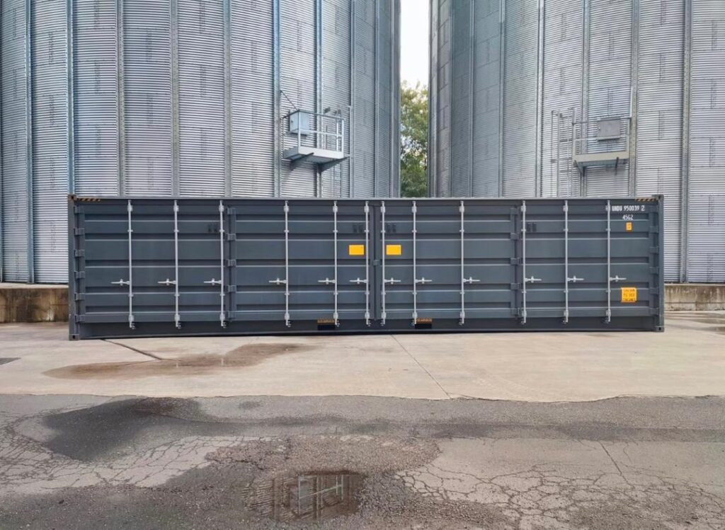 Conteneur 40 Pieds High Cube Open Side – Comme Neuf – Accès Intégral