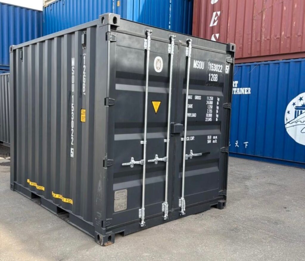 Conteneur 10 Pieds Standard (12GB) – Neuf / Premier Voyage – Idéal Stockage Sécurisé