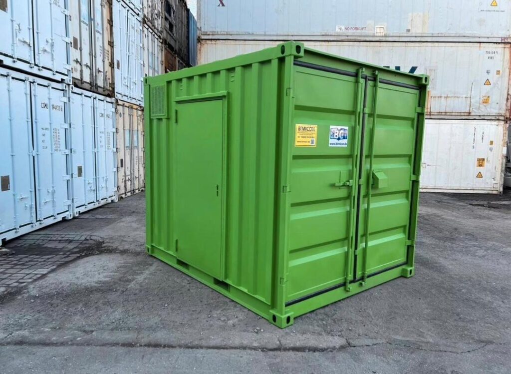 Conteneur 10 Pieds Aménagé Atelier / Bureau – Comme Neuf avec Électricité