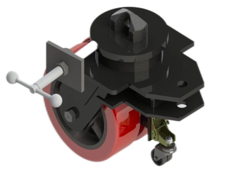 Heavy-Duty Transport Wheels – Load Capacity 39,680 lbs